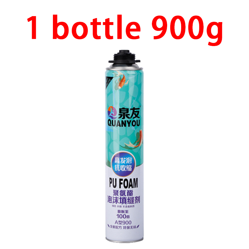 900g Polyurethane Expanding Foam Spray 120 times high foaming volume