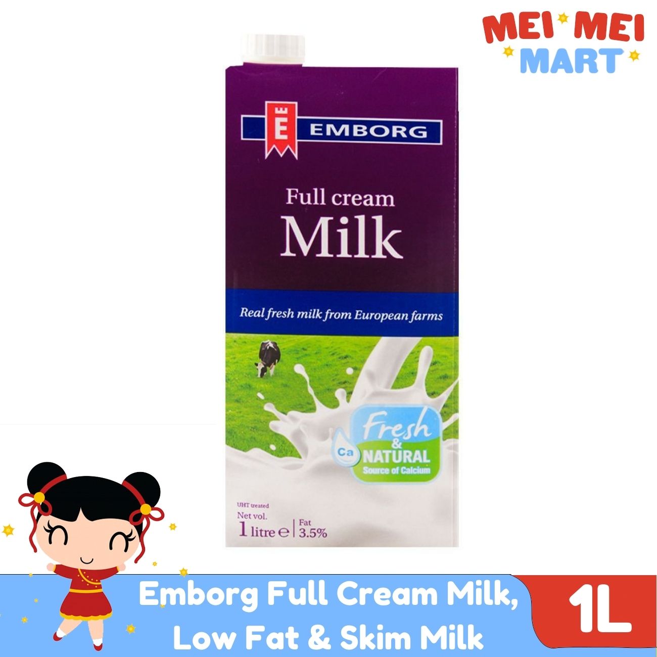 Full Cream Milk Low Fat Skim Milk 1L Lazada PH
