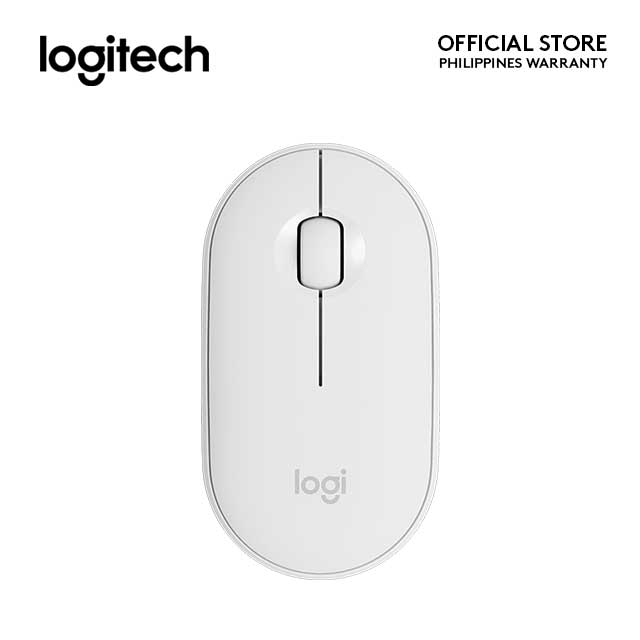 Logitech M350 Pebble Modern, Slim and Silent Bluetooth Wireless Mouse