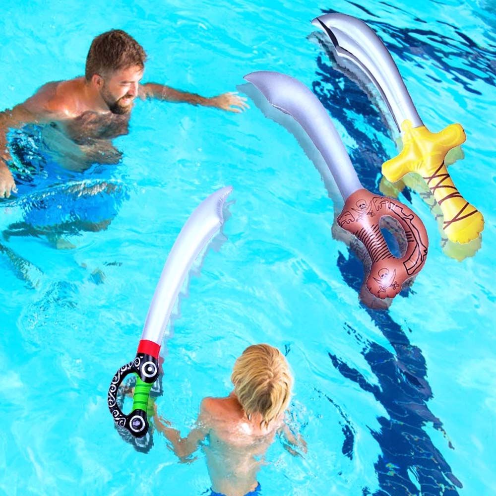 TANFU บอลลูนน้ำเล่นของเล่น Stage Props ของเล่นเด็กของเล่นของตกแต่งงานแต่งงานดาบของเล่นว่ายน้ำสระน้ำเล่นของเล่น Pirate Cutlass