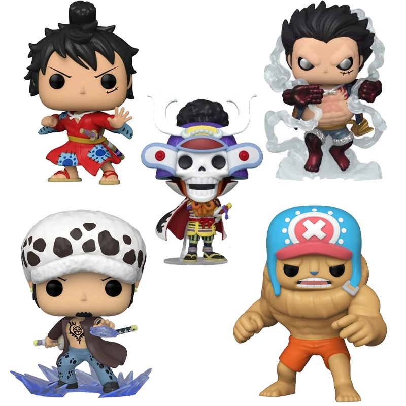 NEW FUNKO POP ONE PIECE all series Toy Brook Luffytaro chooper Shanks law  Character Model Action Figure Toys for Children Gifts