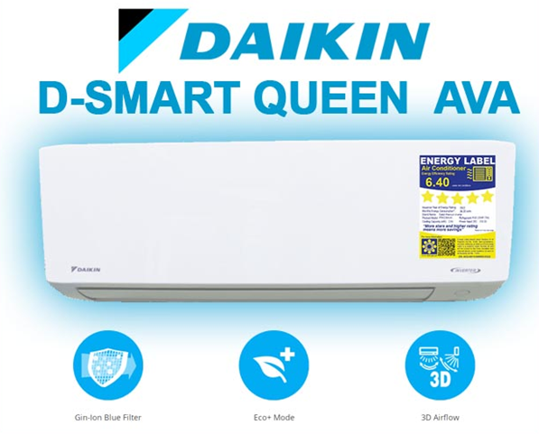 daikin queen series 1hp