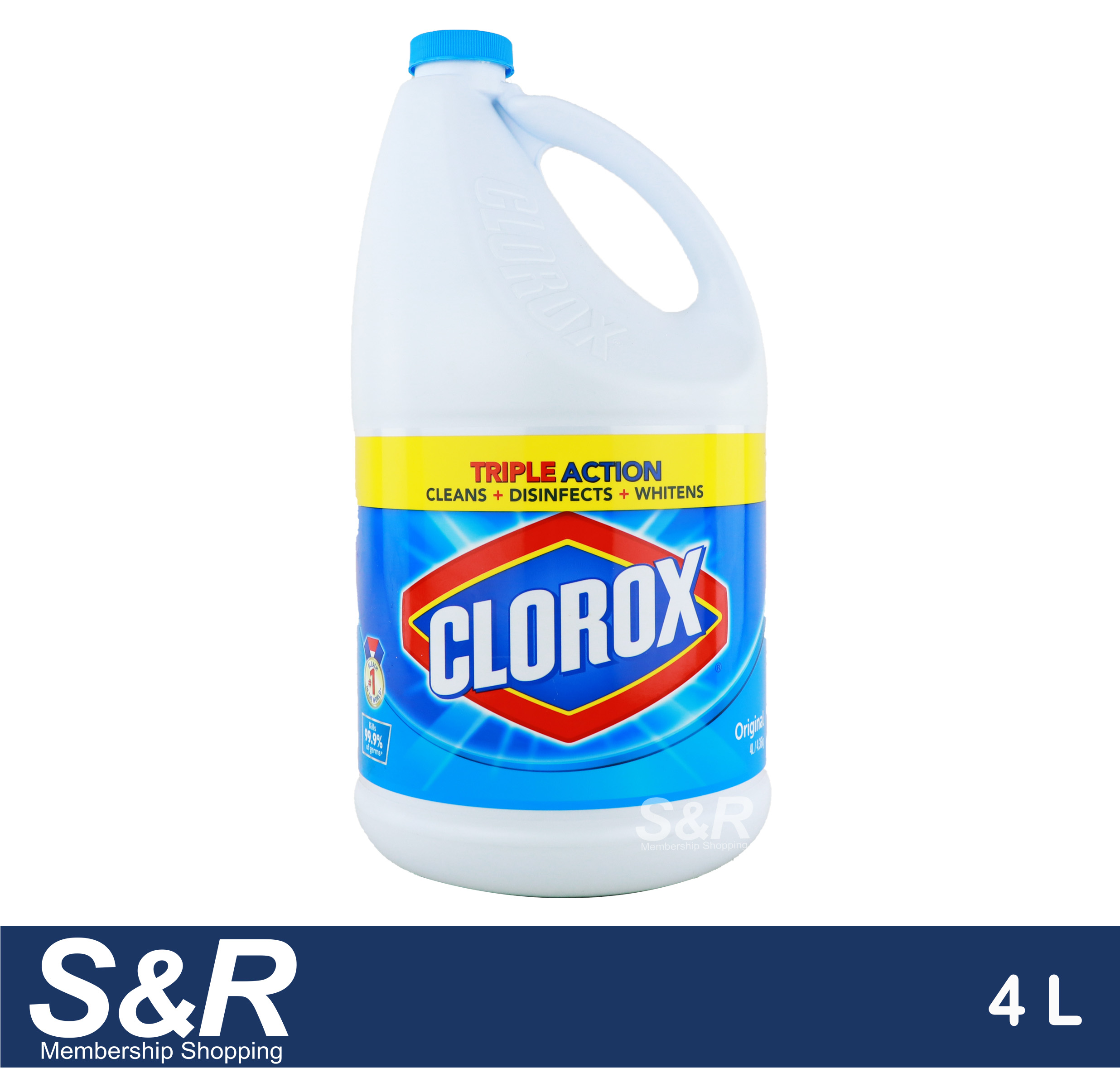 Clorox Triple Action Liquid Bleach Original 4L Lazada PH