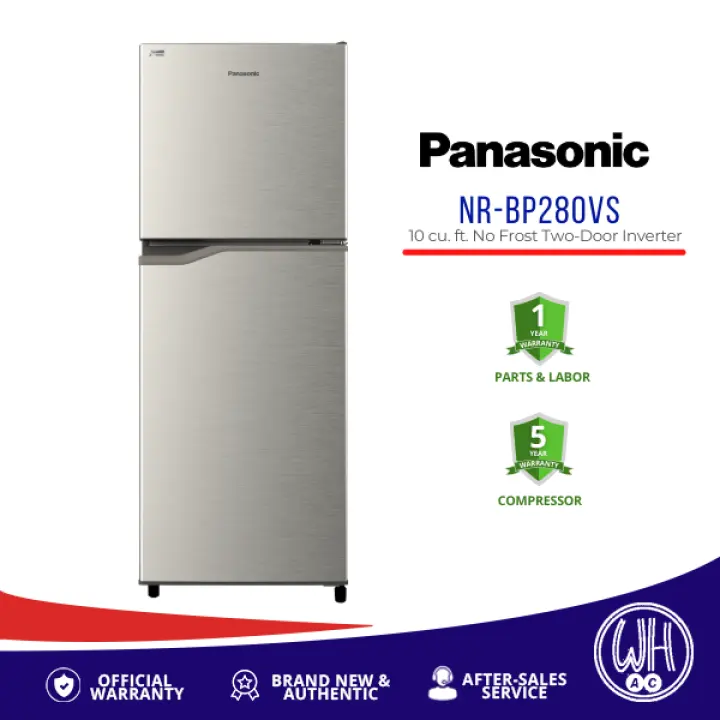 Panasonic 10 Cu Ft No Frost Inverter Two Door Refrigerator Nr Bp280vs Lazada Ph