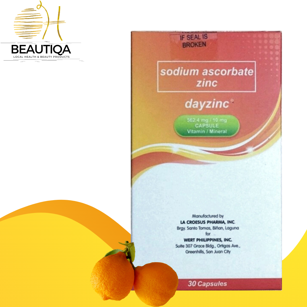 Dayzinc Sodium Ascorbate with Zinc 30 Capsules 562.4 mg/10 mg Non