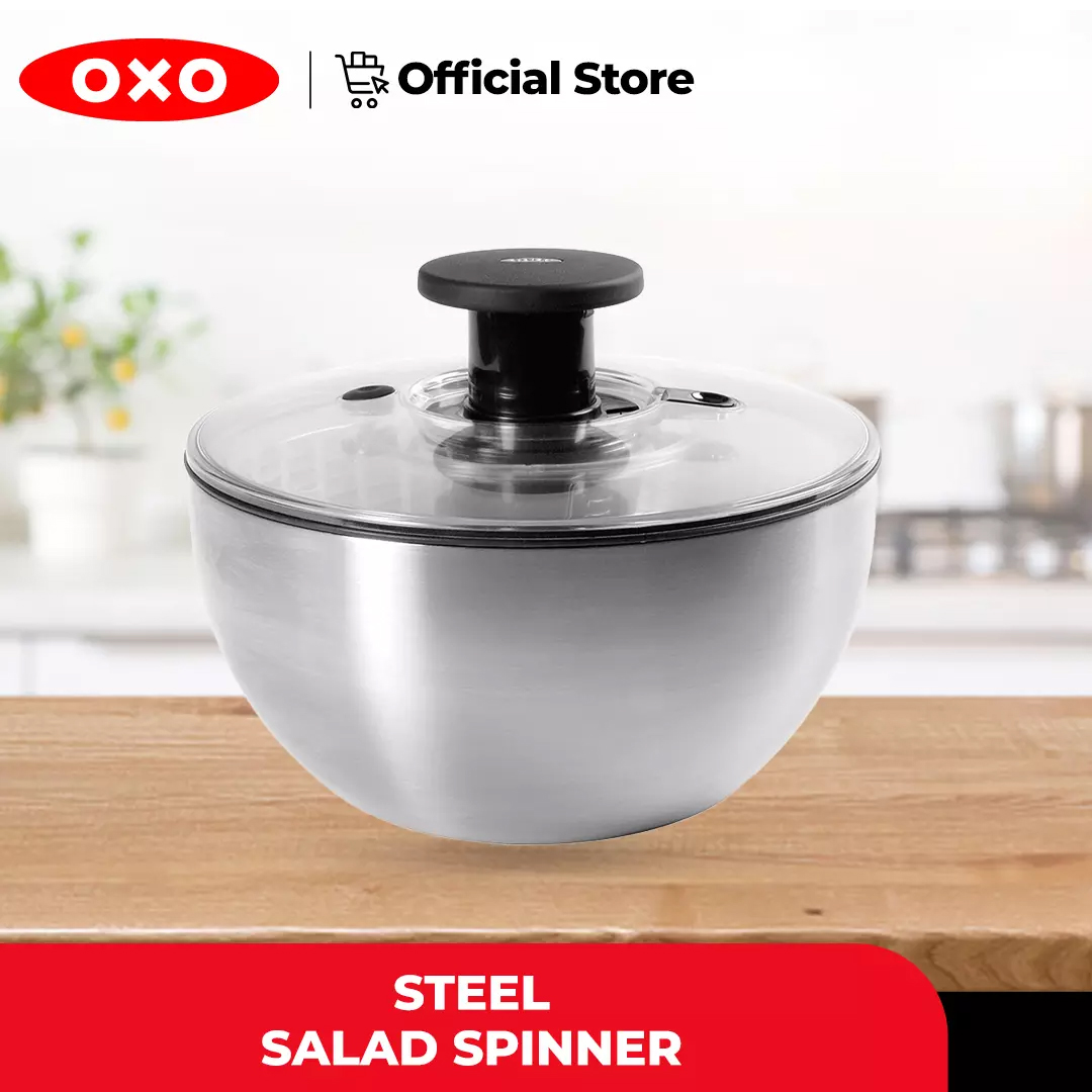 OXO Houseware Steel Salad Spinner (Dishwasher Safe) Lazada PH
