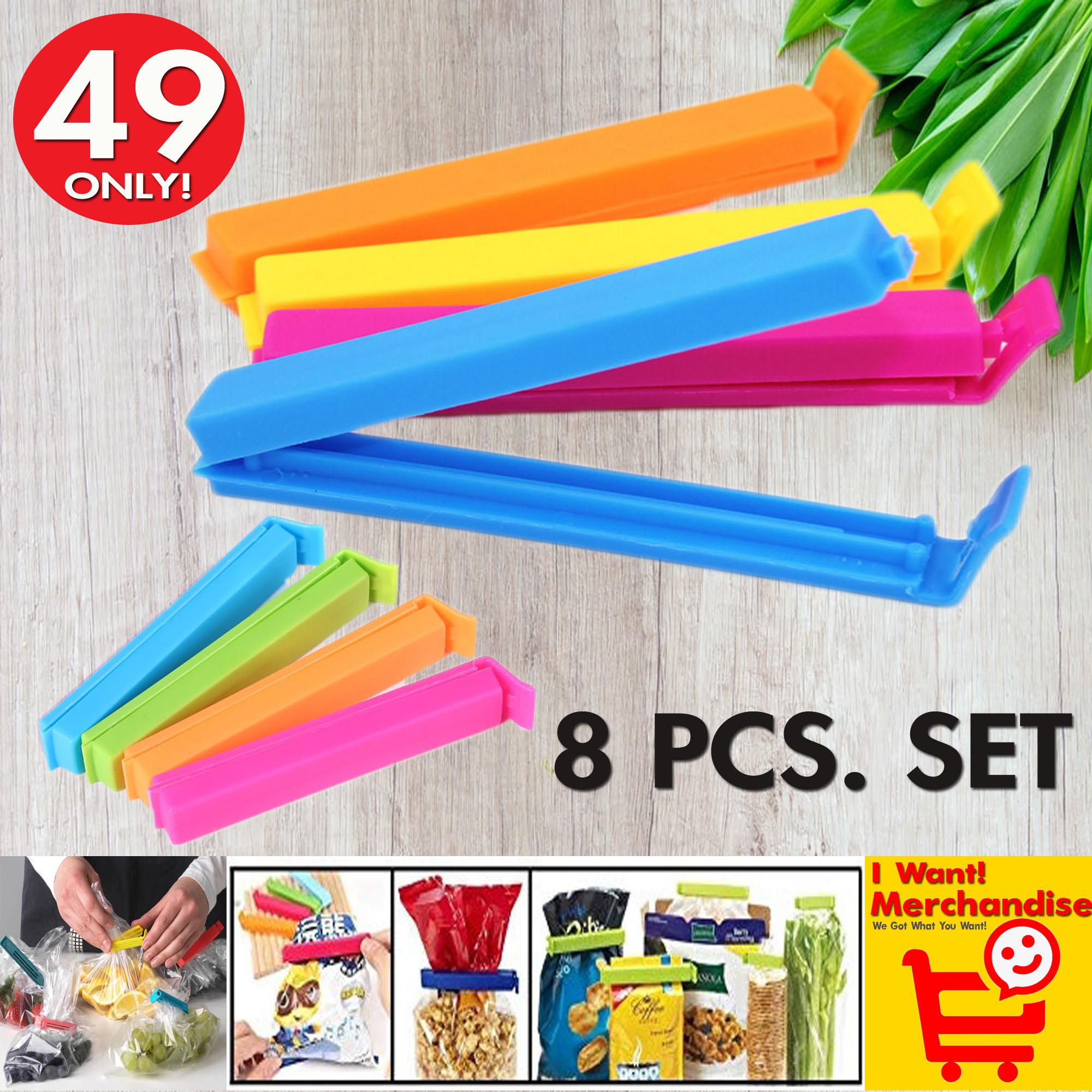 Food Bag Sealer Snack Sealing Storage Clips Seal Clamp Kitchen Clip Tool Home