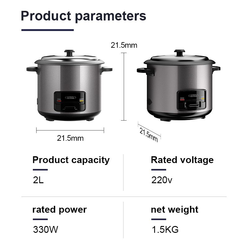 Rice Cooker (2L-6L) Home Intelligent Insulation Multi-function 304  Stainless Steel Inner Pot Spoon Steamer And Measuring Cup Dormitory Small  Appliances Can Acco…