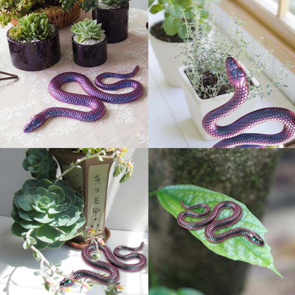 DIY Epoxy Resin Silicone Molds Snake Shaped Mould Casting Making Craft ...