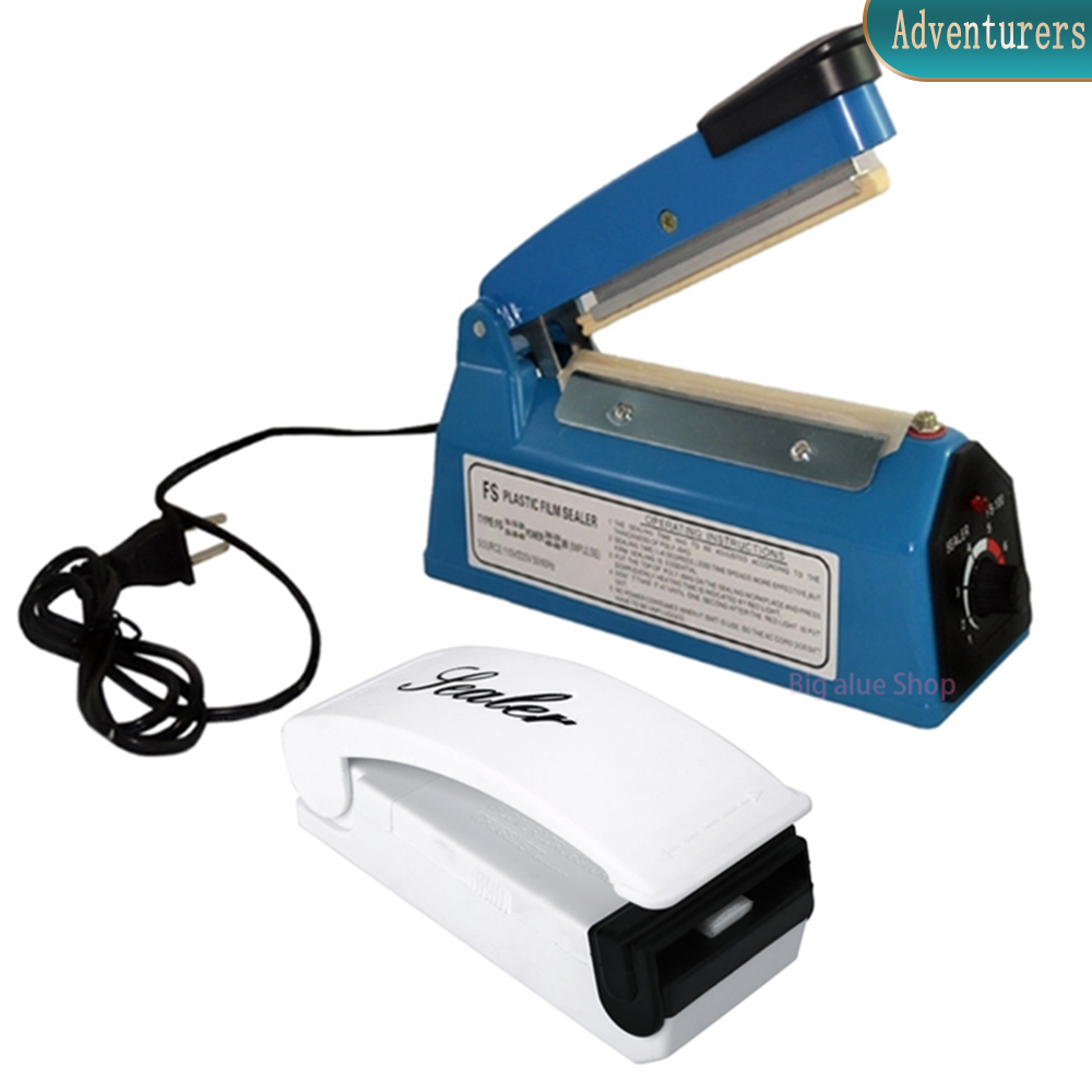 cod Adventurers PFS100mm Heavy Duty Impulse Plastic Sealer (Blue) W