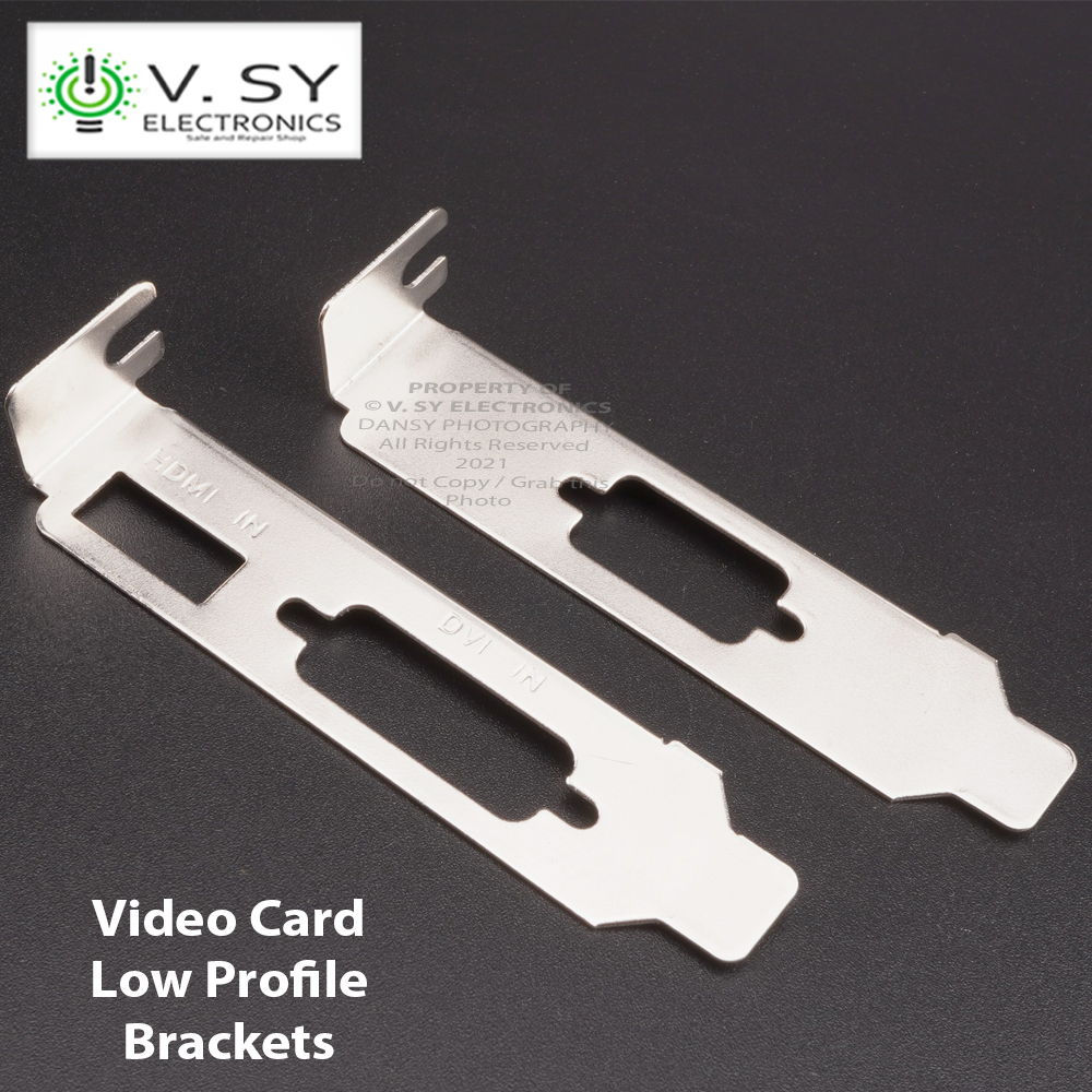 ATI Nvidia Video Card Low Profile Bracket HDMI+DVI For Graphic Card 
