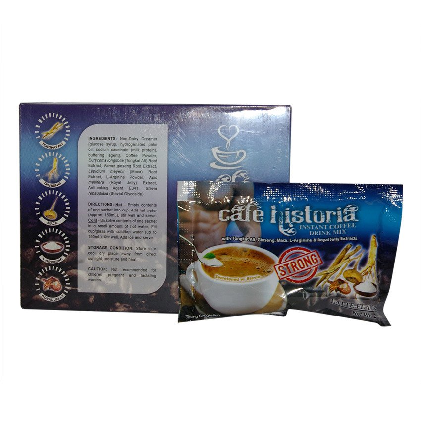 Cafe Historia Instant Coffee Drink Mix (Latte) review and price