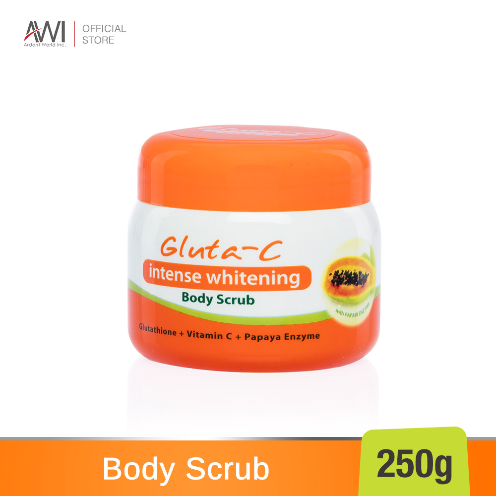 GlutaC Intense Whitening Body Scrub with Papaya Enzymes 250g Lazada PH