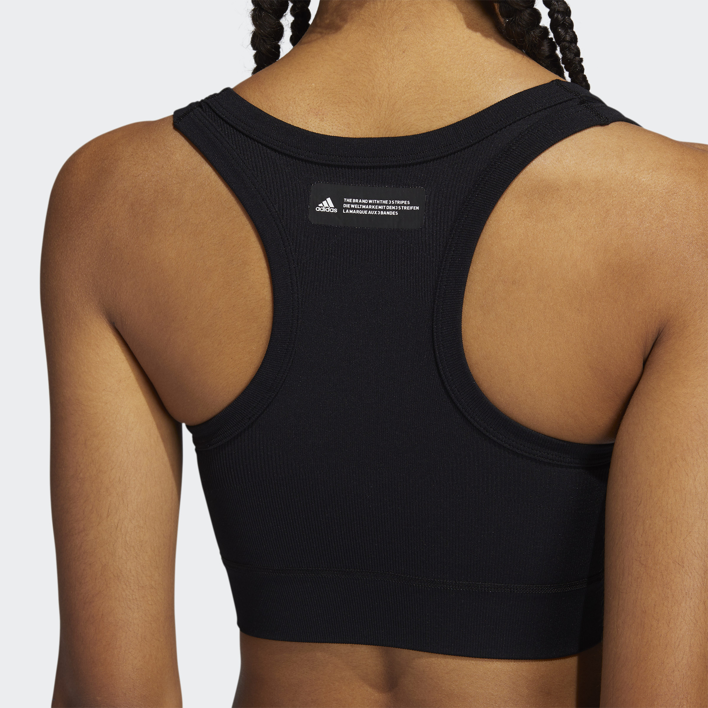 adidas Tập luyện Áo Bra Studio Nữ Đen GL1013