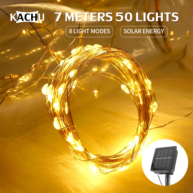 Solar Light 100 Led String Fairy Light Party Outdoor Christmas Light