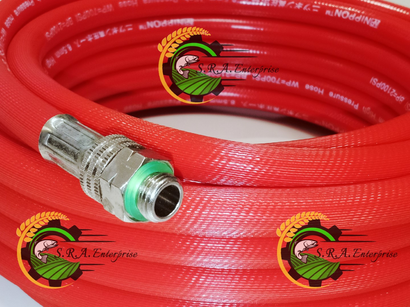 Nippon high pressure sprayer hose, 5 layers x 8.5mm, 100 meters (FOR