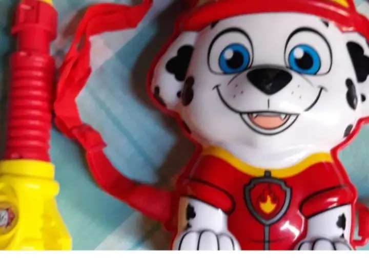 paw patrol marshall water backpack