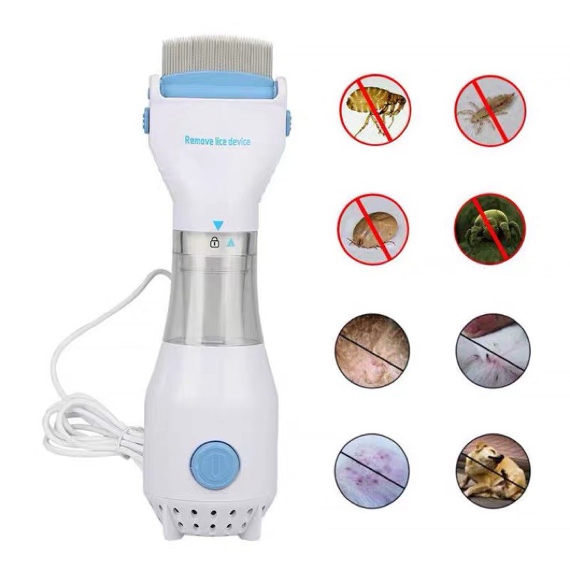 Human/animal dualuse physical cleaning remove dandruff flea lice