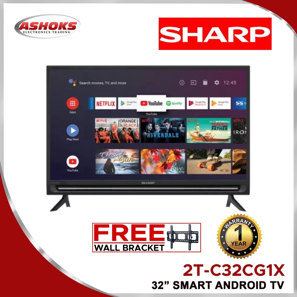 Sharp 32 inch Smart Android Led TV / Sharp 32 inch Smart TV / Sharp 2T