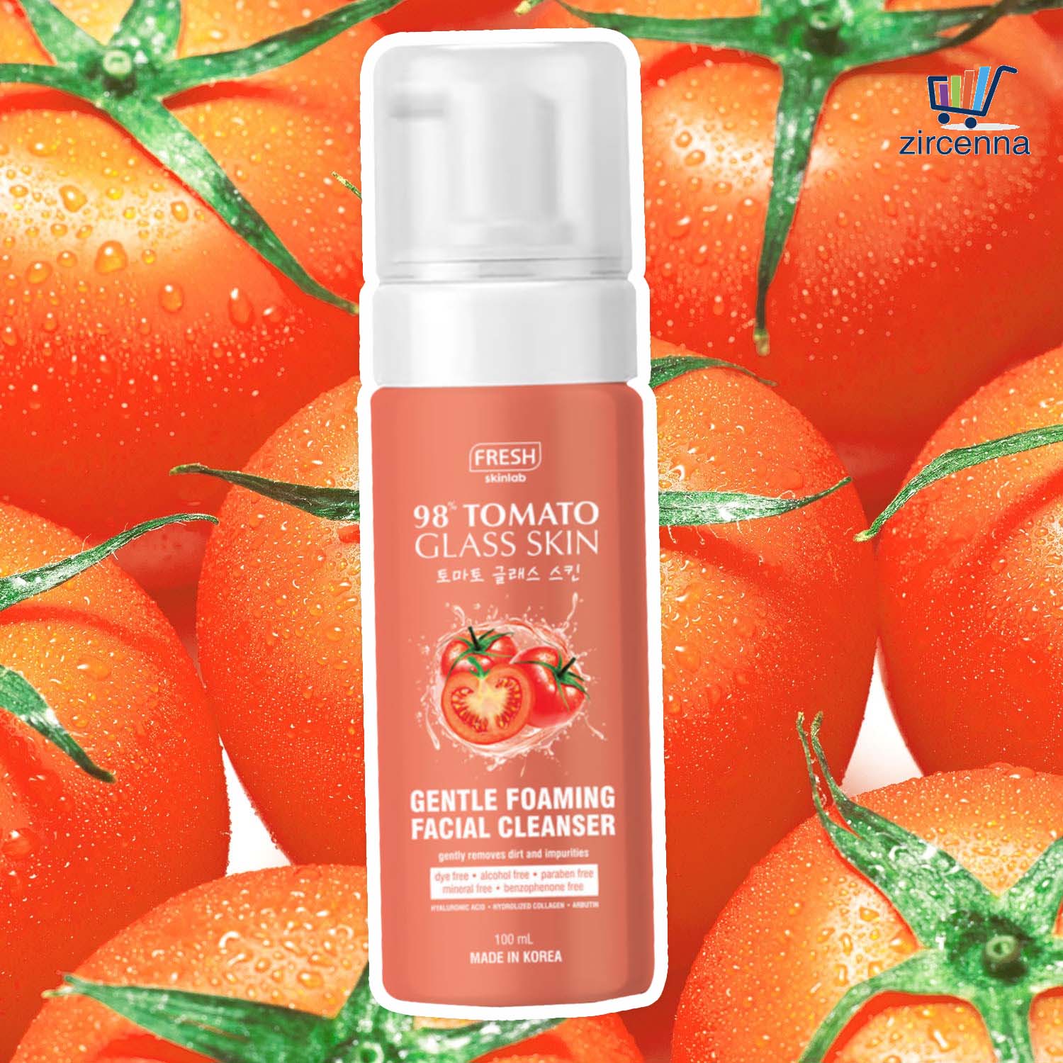 fresh skinlab tomato facial wash