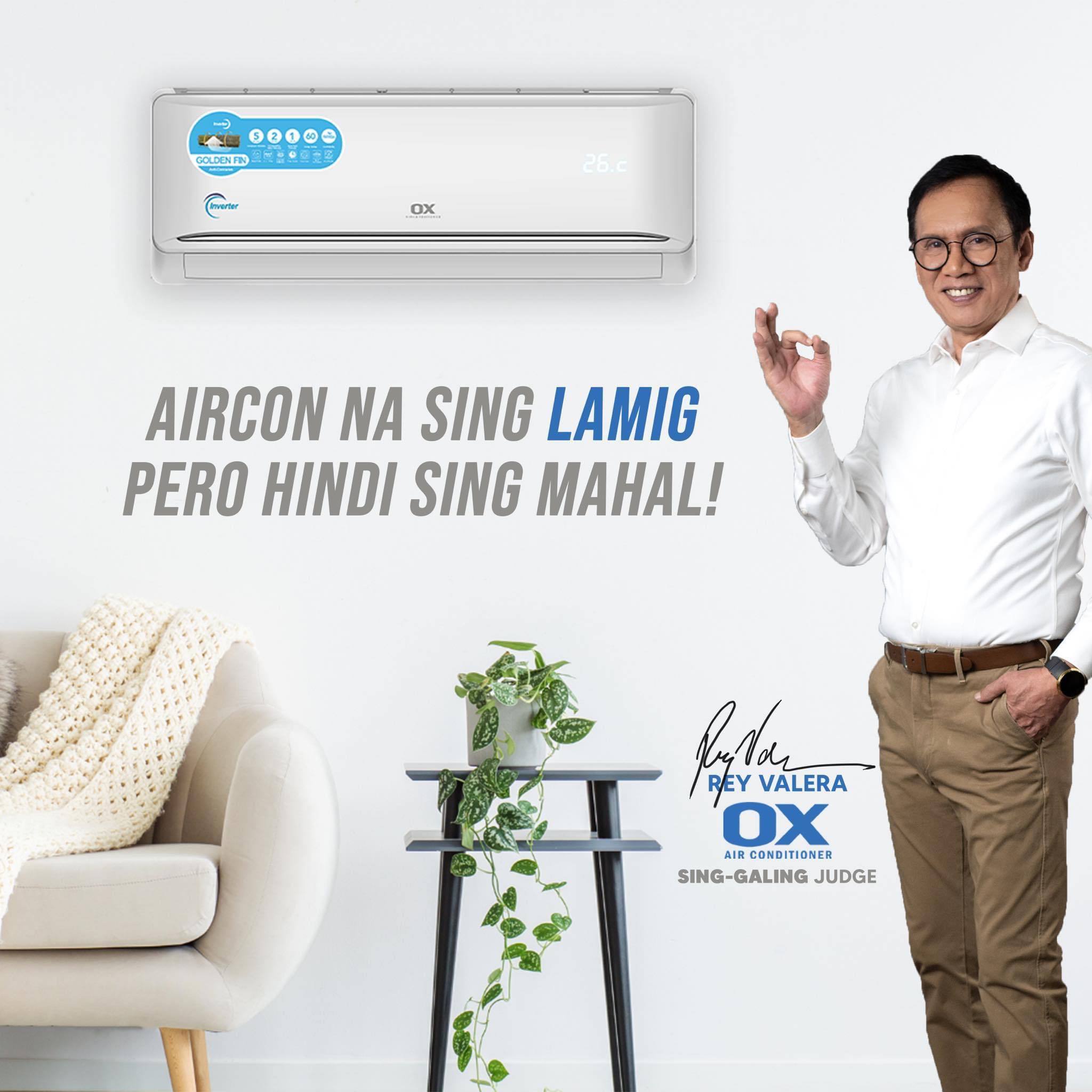 🎉OX 2.0 HP INVERTER AIRCON WALLTYPE UNIT R32 P29,000.00 LANG MAY