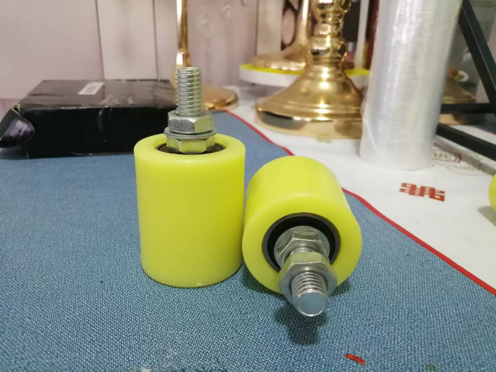 【Ready Stock】️2PCS 50x70mm Sliding Gate Top Guide Roller with Ball