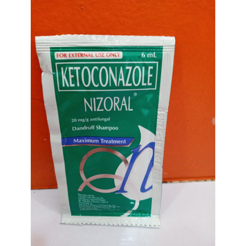 Ketoconazole Nizoral 20mg G Anti Fungal Dandruff Shampoo 6ml 1 Sachet Lazada Ph 5773