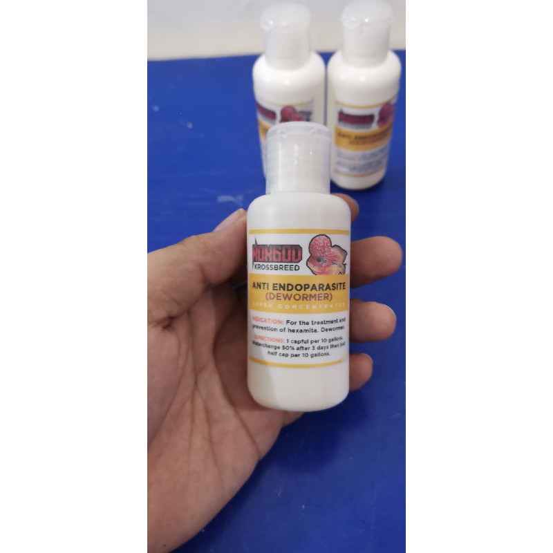 KokGod Fish Dewormer (Anti Endoparasite) (med) 60ML AND 125ML Lazada PH
