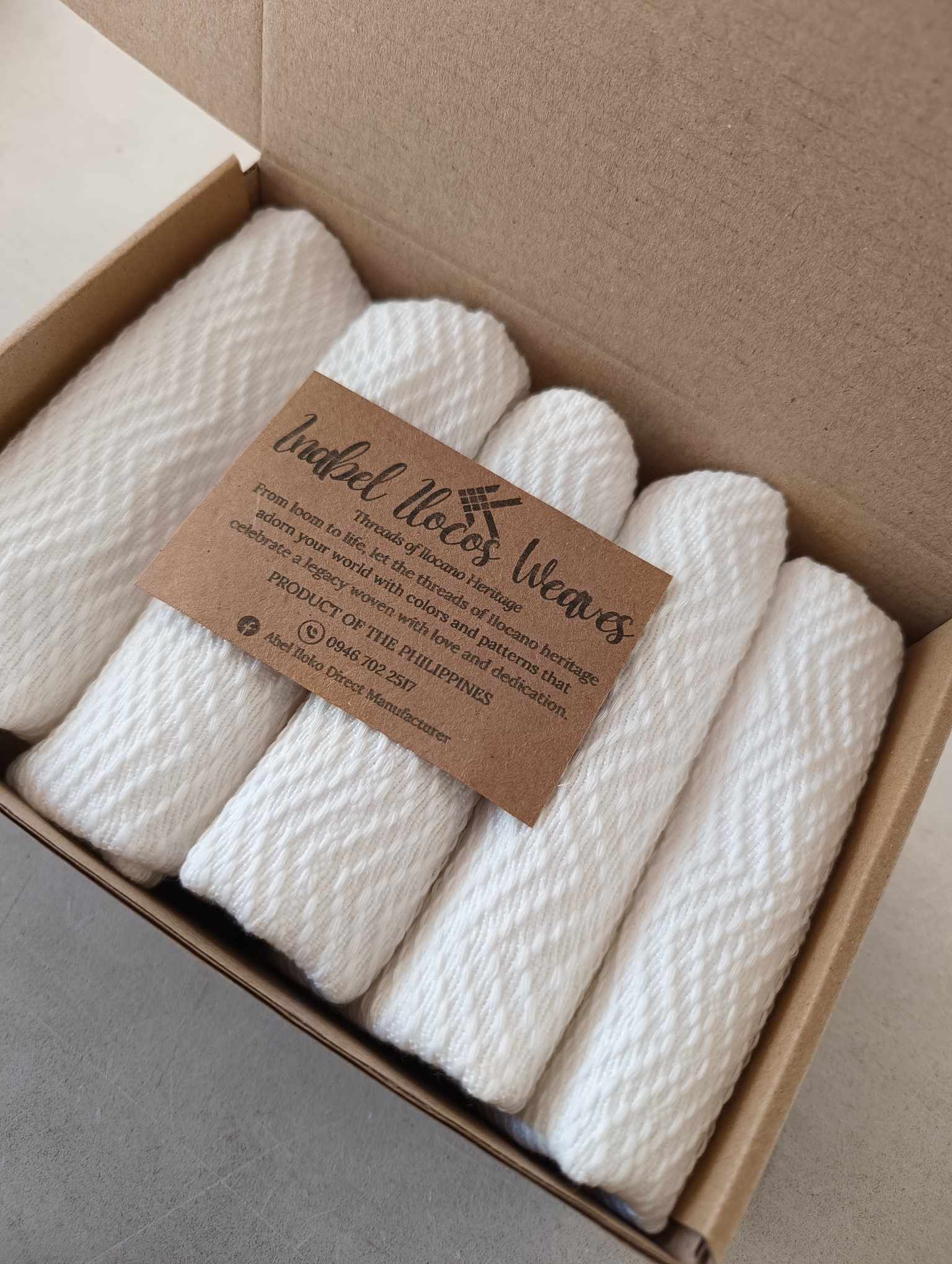 Abel BATH TOWEL White Only Abel Gift Set Wedding Souvenirs Pasalubong