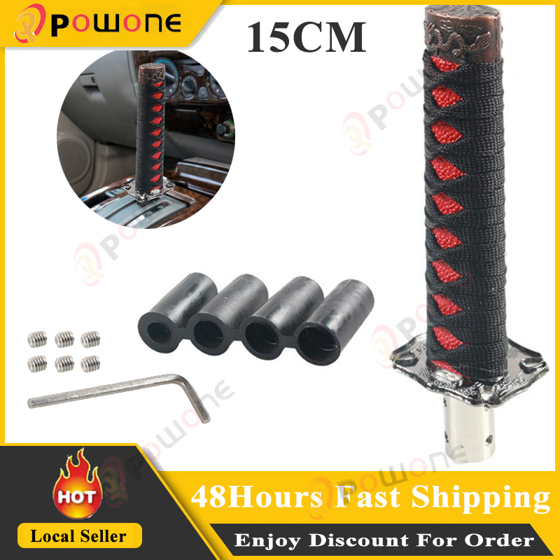 Car Gear Stick Knob Automatic Manual Shifter Lever Head Samurai Sword