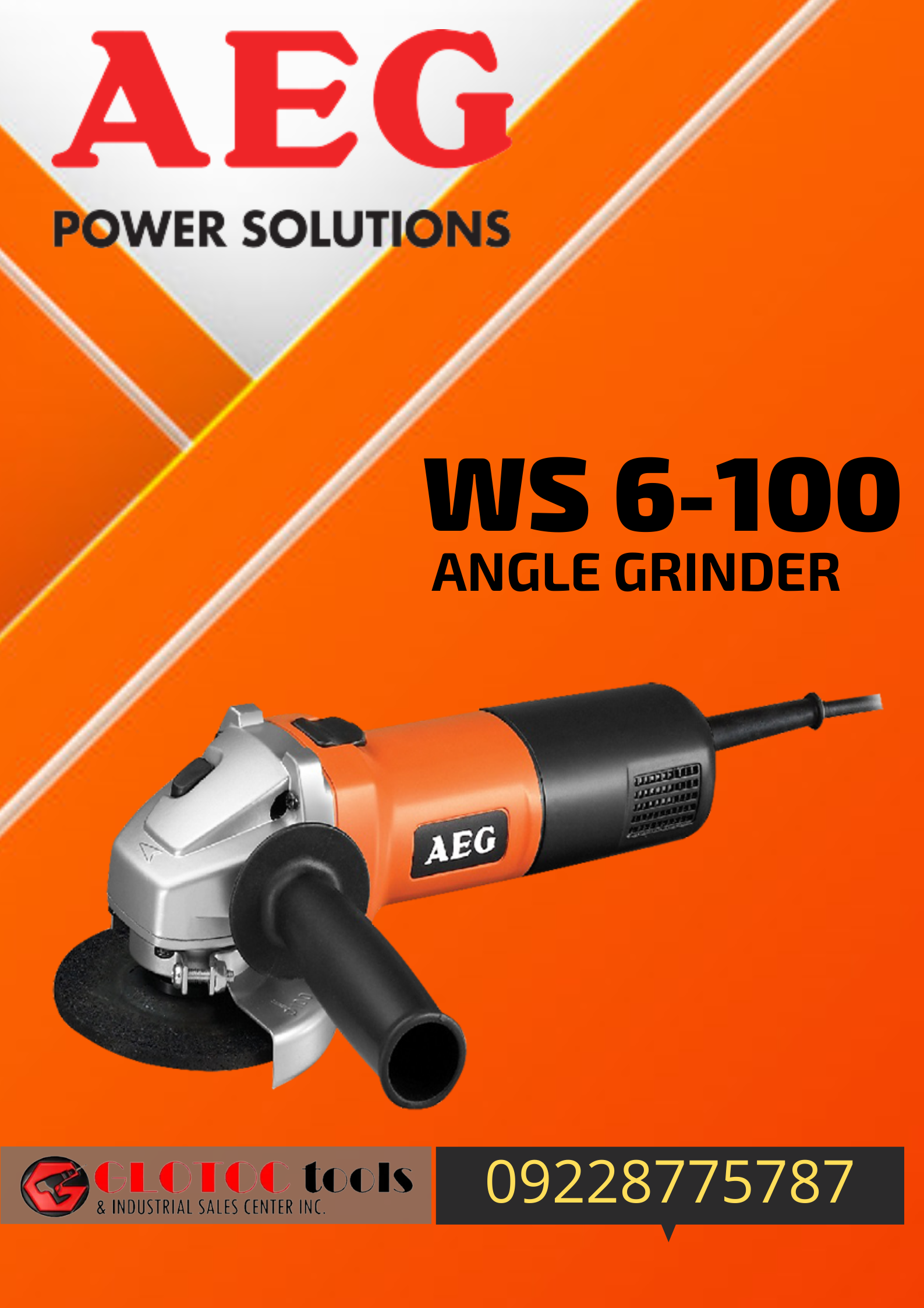 AEG Angle Grinder WS 6100 Lazada PH