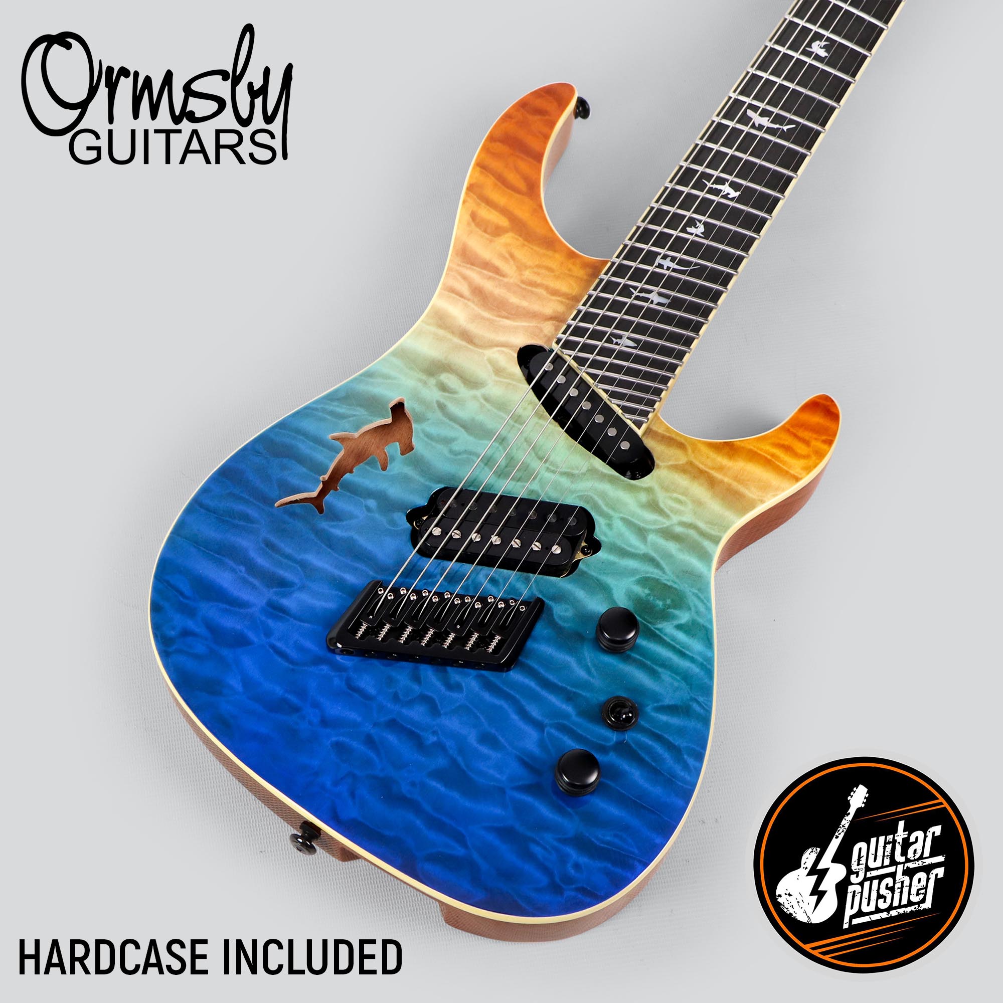 Ormsby Run 7 Sx Gtr Shark Limited Edition 7 String Multiscale Electric Guitar Shark Limited Edition Lazada Ph
