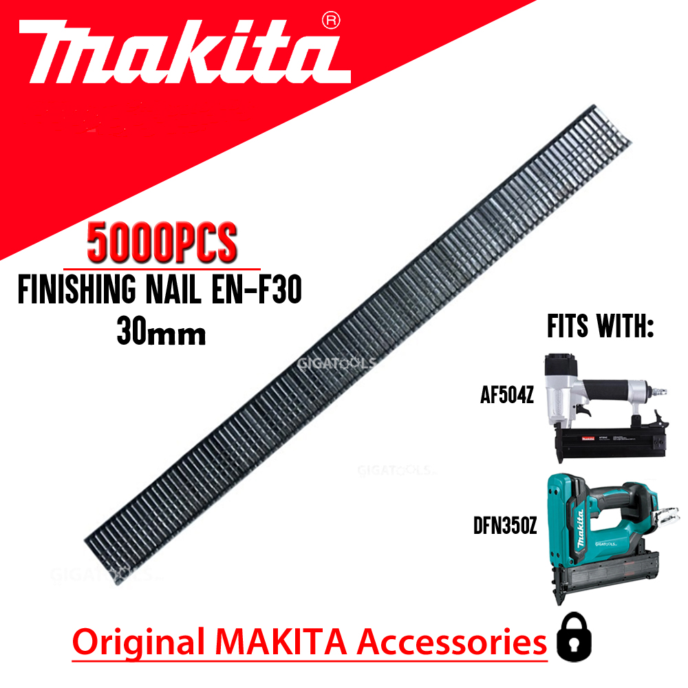 Makita Enforcer Finishing Nails FNF30 30mm ( 5000pcs ) compatible with