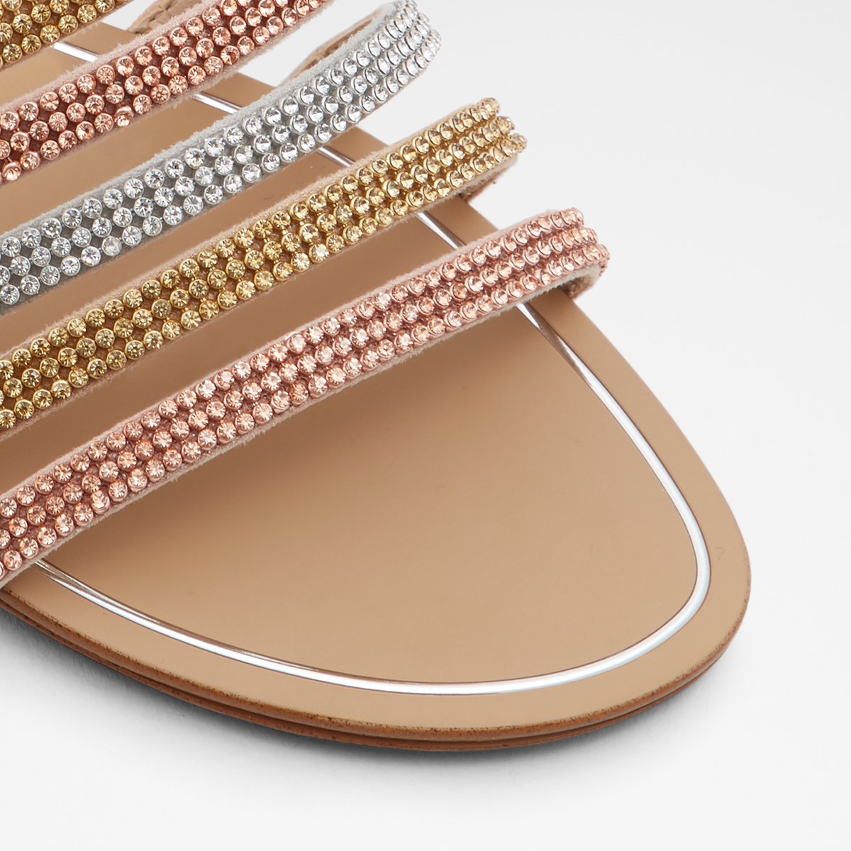 aldo droelian rhinestone slides