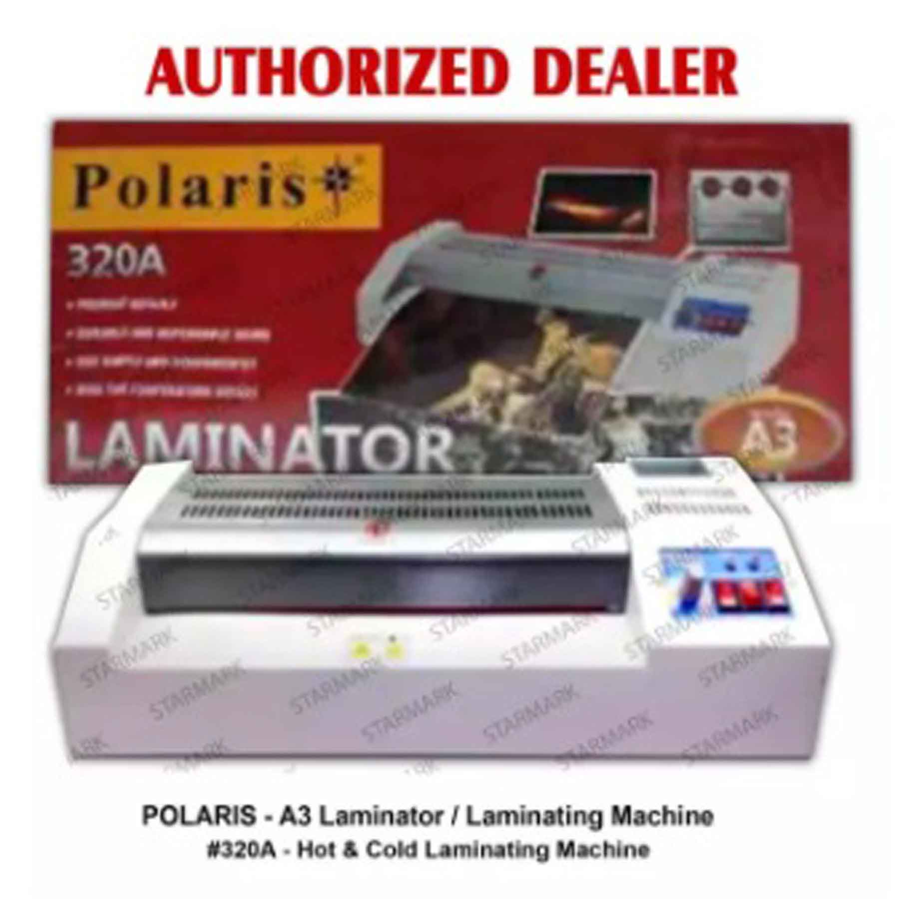 POLARIS A3 Laminator Hot and Cold Laminating Machine Polaris also for
