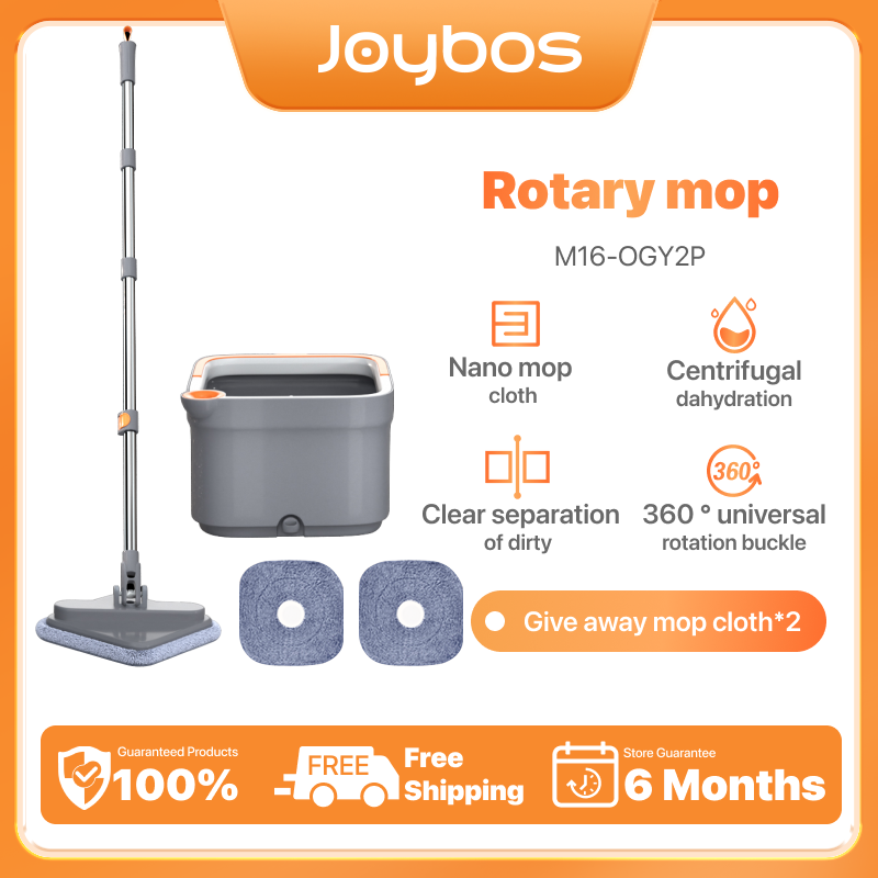 Joybos M16 Rotating Mop Floor Map Spinmop With Bucket 360,spin Mop Sale ...