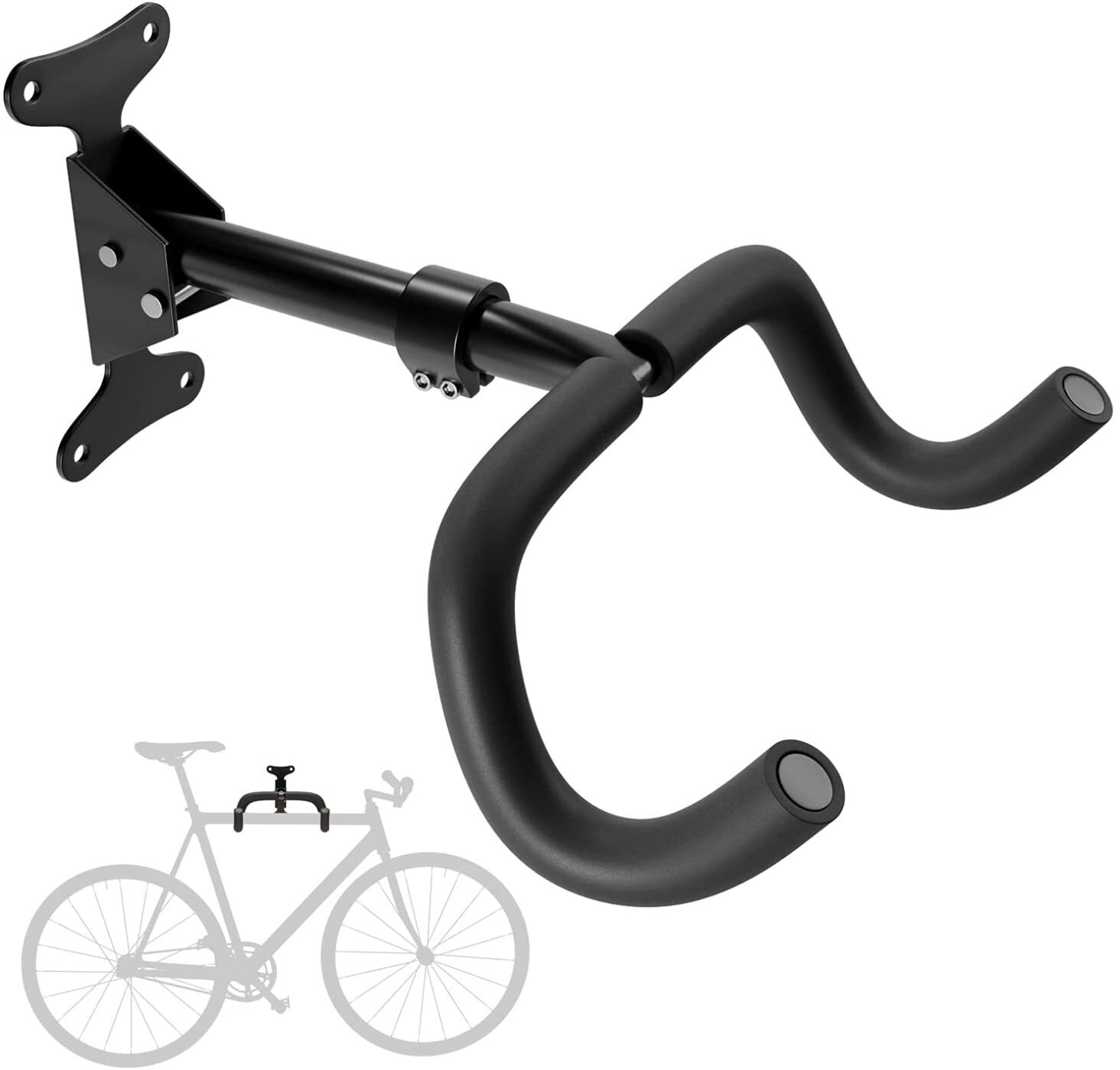 （Bold version）50KG! Bicycle Storage Rack Foldable Bicycle Storage Hook