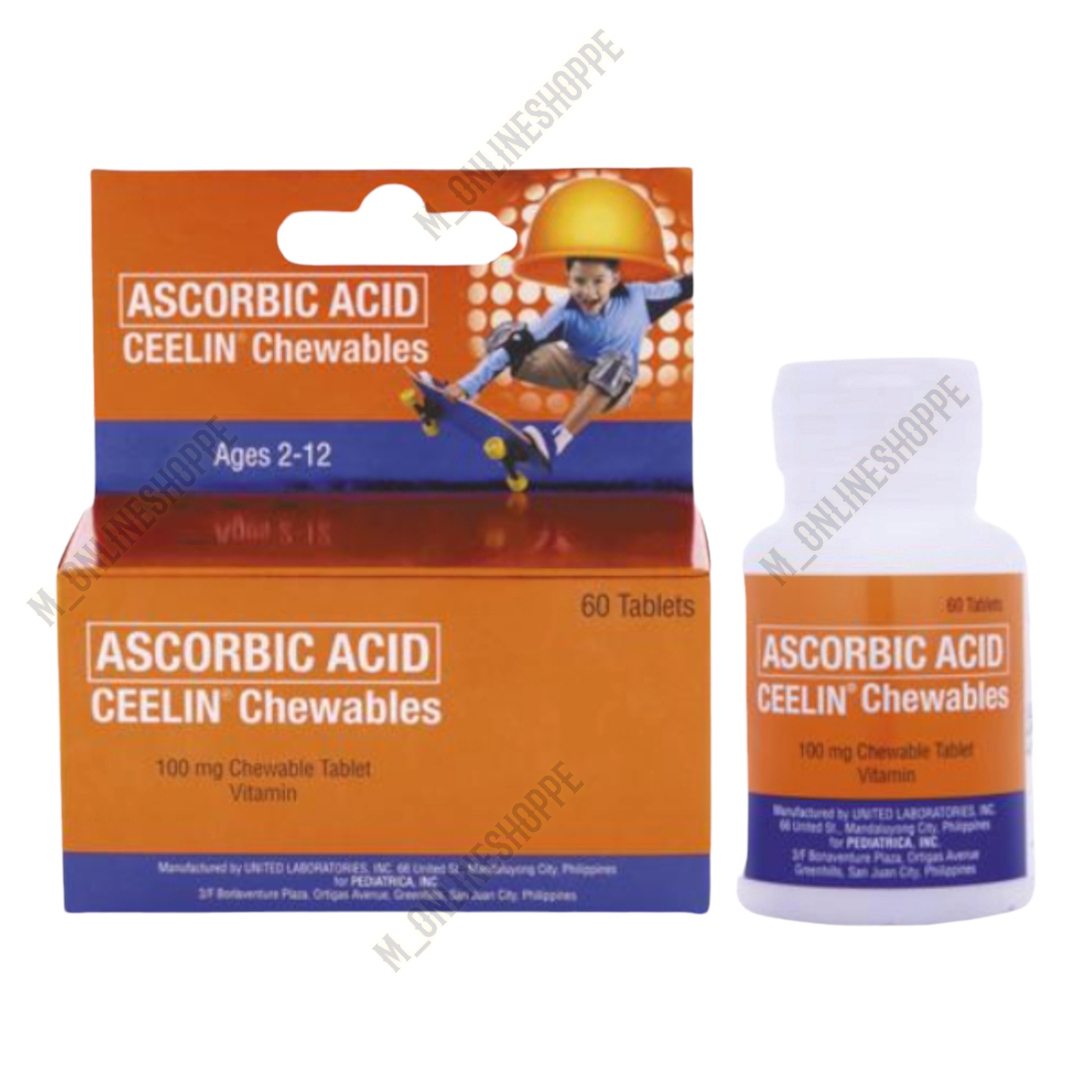 Ceelin Plus Chewables Vitamin C with Zinc 10 tabs Ceelin Chewables 60tabs Lazada PH