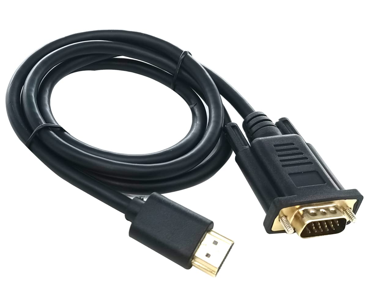 1.5M HDMI Male to VGA Male Cable monitor Converter Adapter Cable Lazada PH