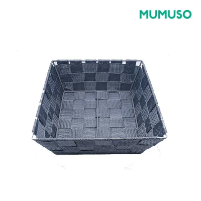 MUMUSO Storage Basket-Grey/M
