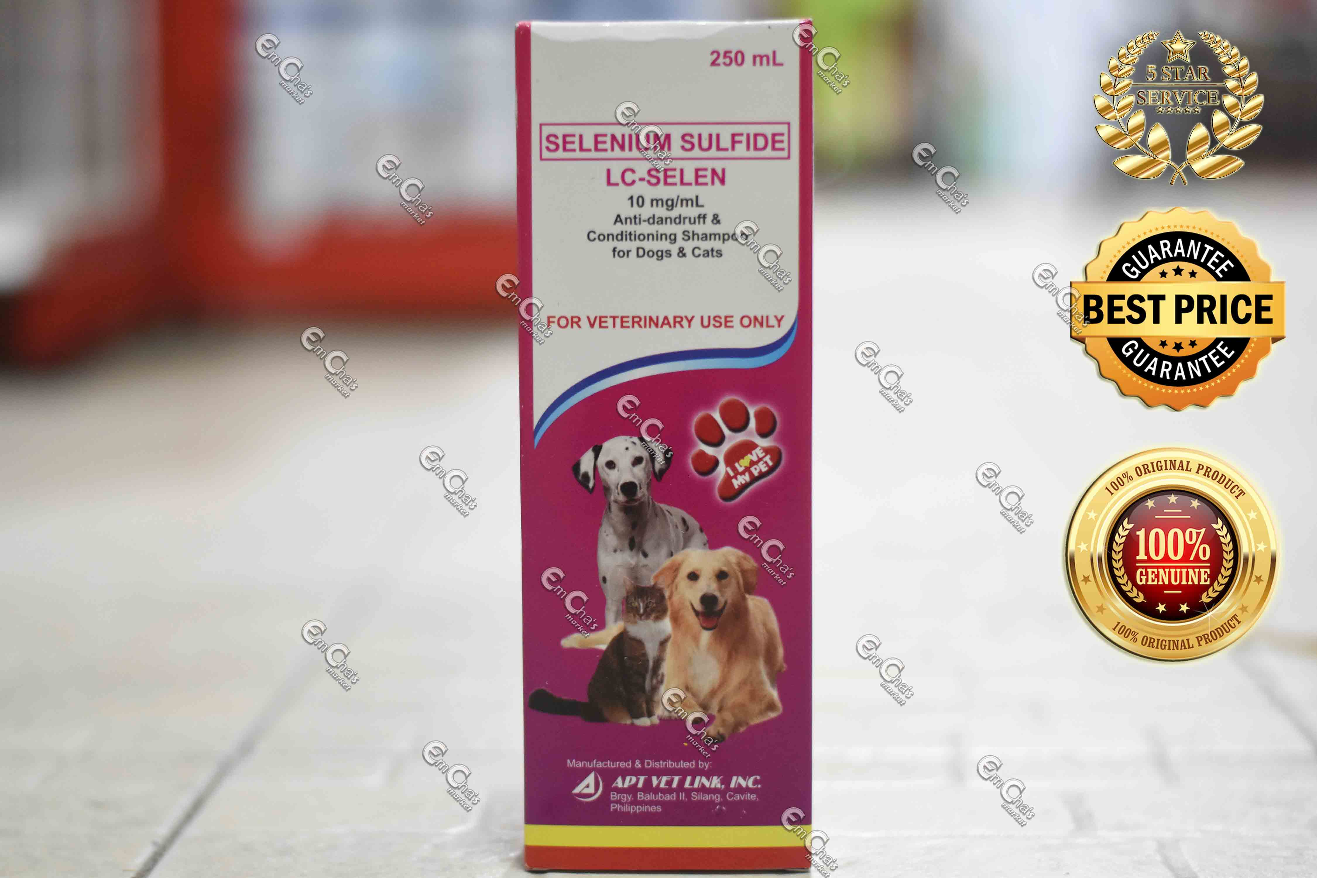 selenium sulfide shampoo for dogs