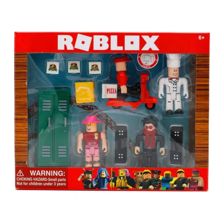 Roblox Works At Pizza Figure Set Lazada Ph - roblox toys lazada