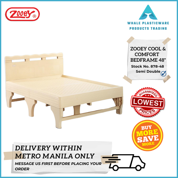 Zooey Cool and Comfort 48" Bed Frame Semi Double Lazada PH