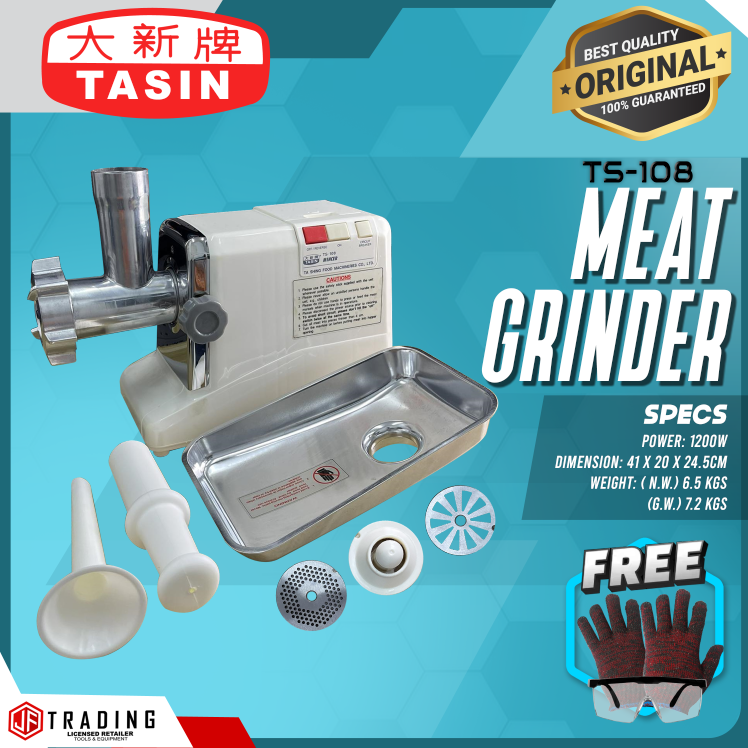 tasin ts-108 electric meat grinder/parts for