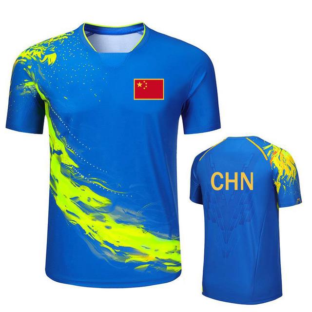 Latest China Dragon table tennis suit Jerseys Men Women Child China