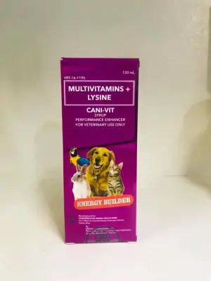 CaniVit Multivitamins with Lysine for All Pets (120ml)
