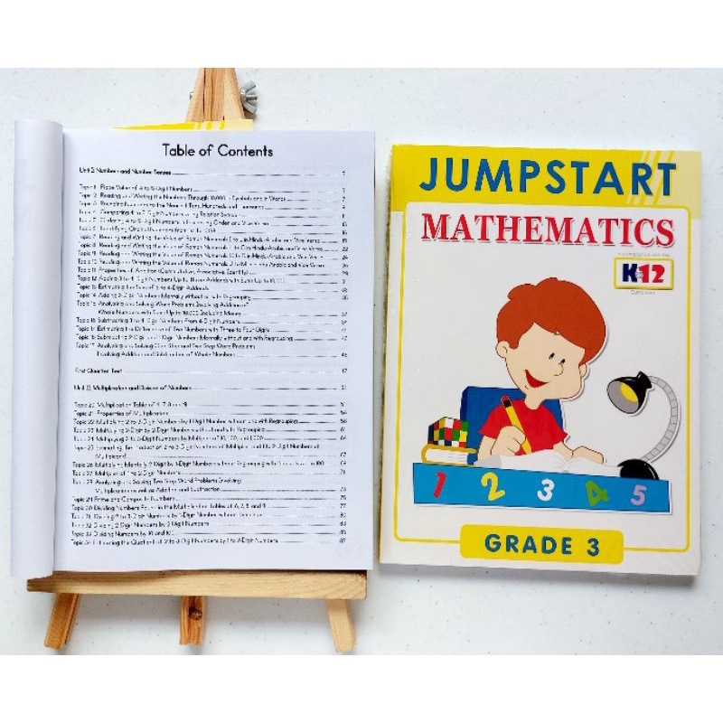 Jumpstart Math Workbooks For Grades 1 to 3 Adopted for Dep Ed k12
