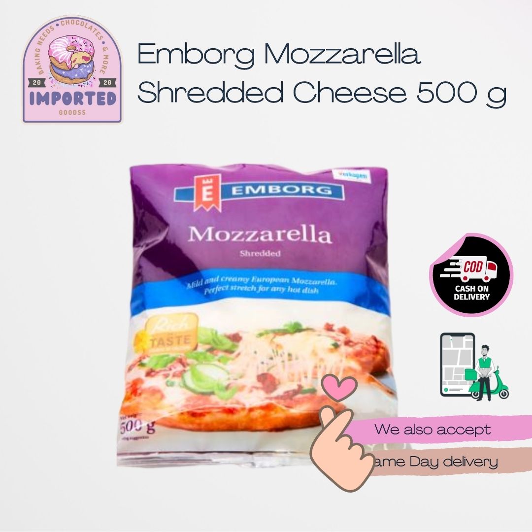 Mozzarella Shredded Cheese 500 g Lazada PH