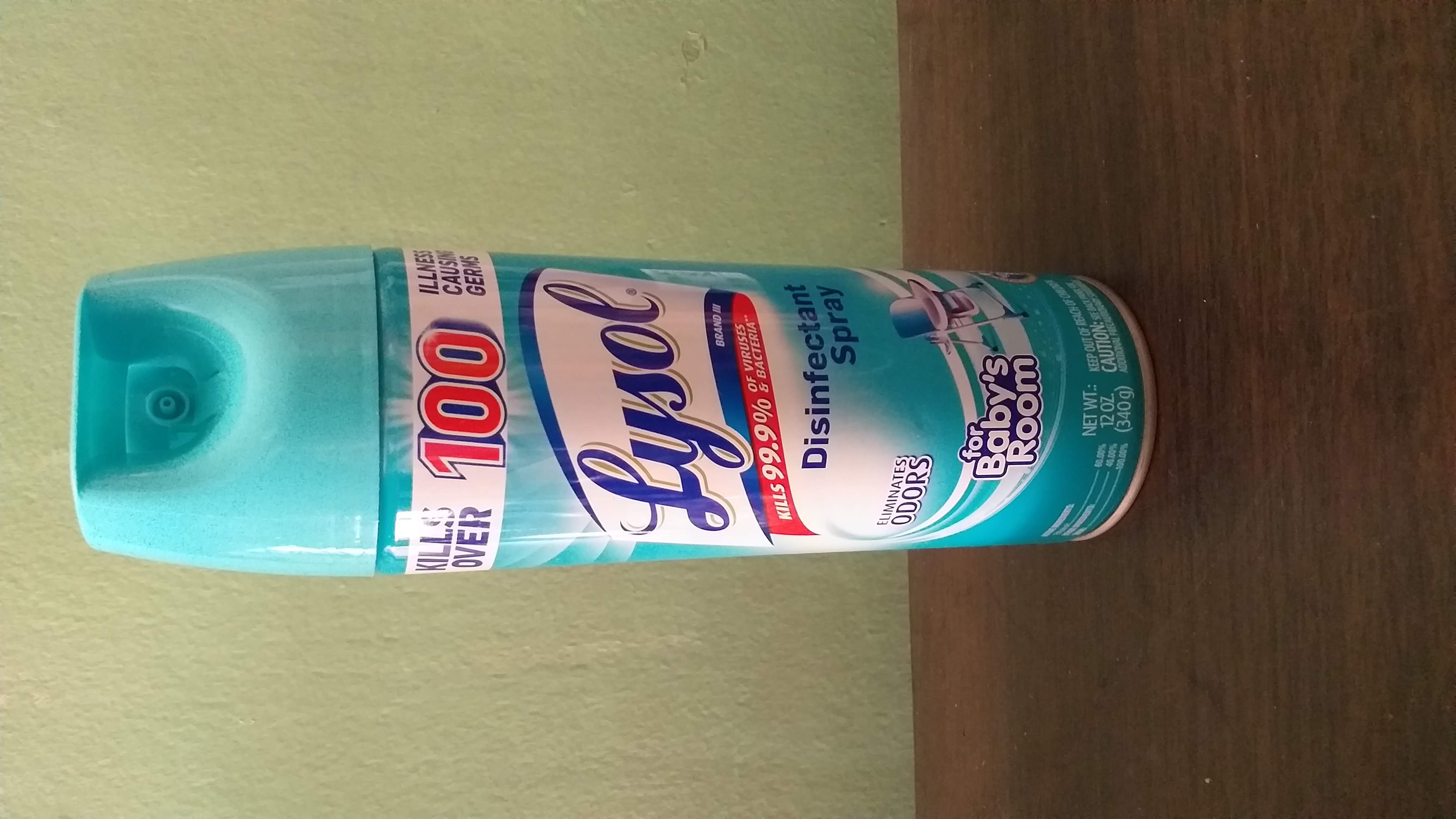 Original Lysol Disinfectant Spray for Baby,s Room 340g Lazada PH