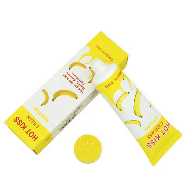 Jacolls 30ml Hotkiss Fruity Flavored Banana Personal Lubricant Edible Sex Lubricant Banana 